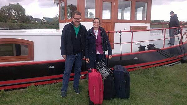 Bruder Hannes mit Frau Barbara