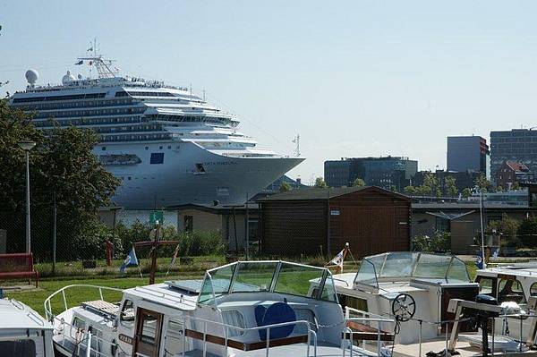 Auslaufen der MS Costa Fortuna