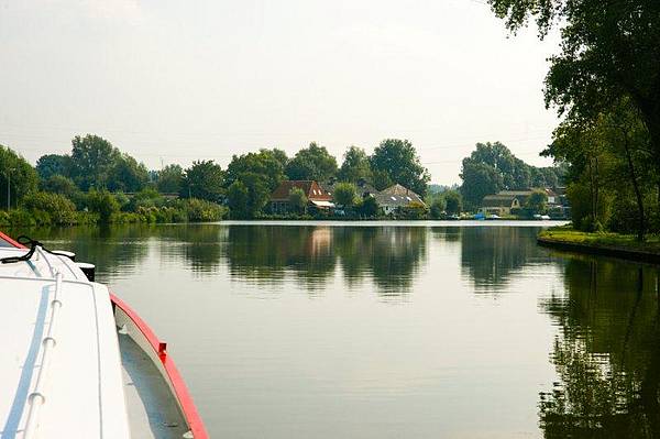 Die breite Amstel bei Nees